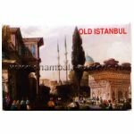 магнит старый Стамбул. 55Х80мм. hand made. Турция.