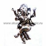  Подвеска «Ганеша» (сплав с серебром и мельхиором) L – 31 mm, handmade India
